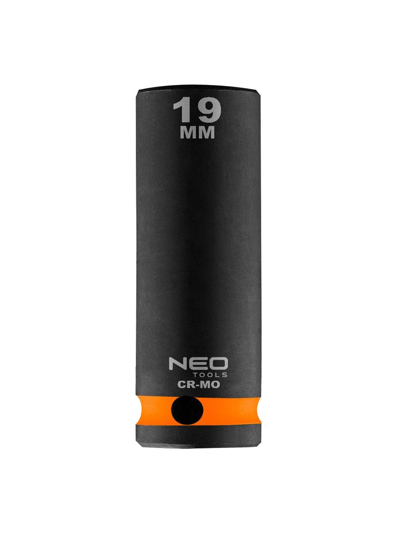 Nasadka udarowa 1/2'' długa 19x78mm Cr-Mo NEO GTX 12-319 GTX Poland