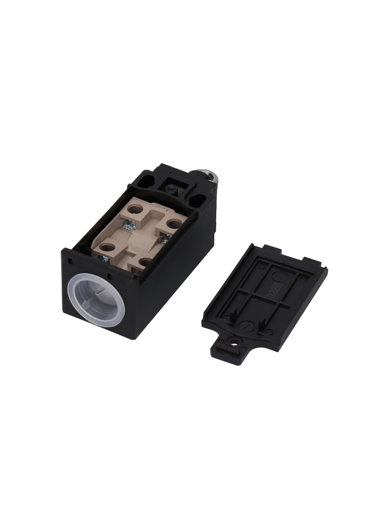 ŁĄCZNIK KRAŃCOWY (TWORZYWO) POPYCHACZ Z ROLKĄ