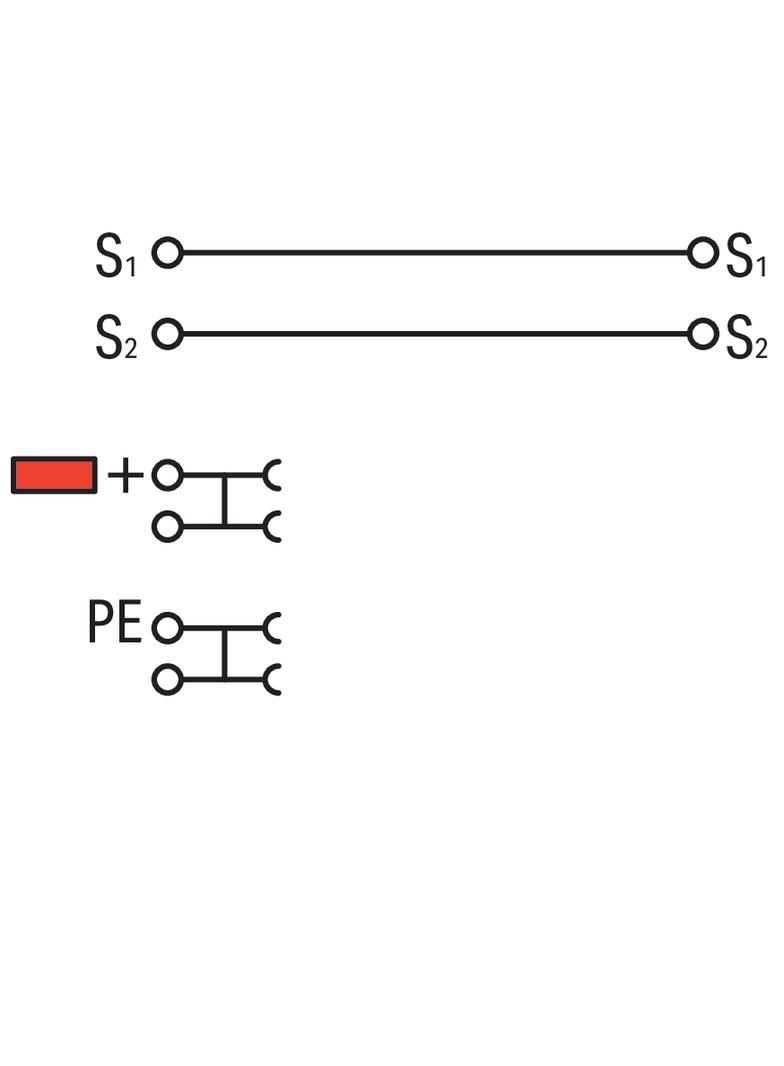 3-przewodowa złączka do elementów wykona