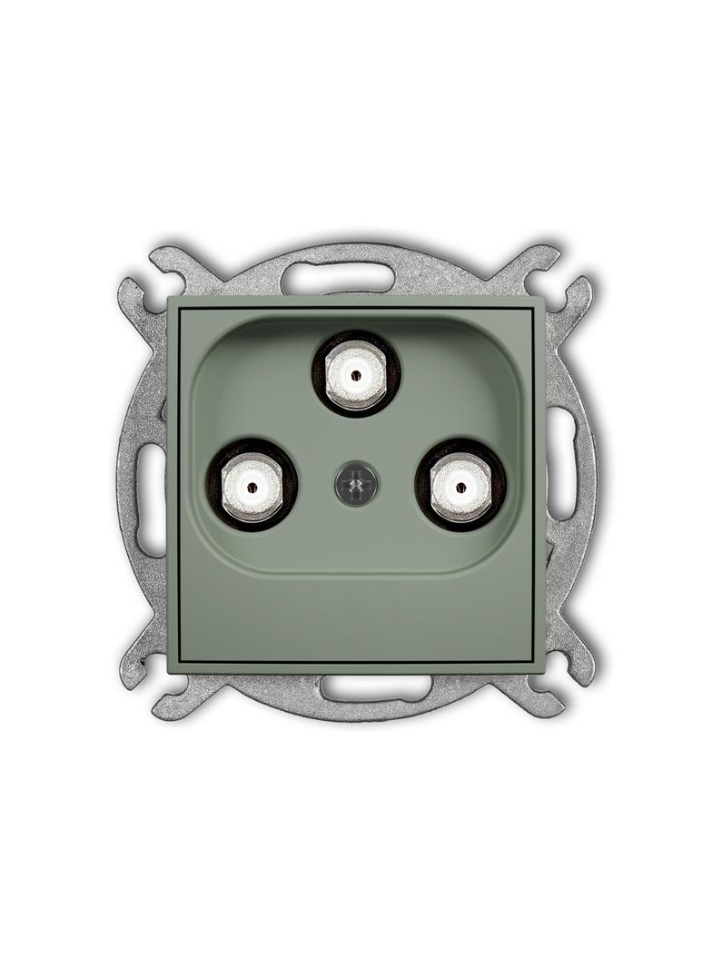 MINI Mechanizm gniazda multimedialnego 3F DATA (Vectra) szałwiowy