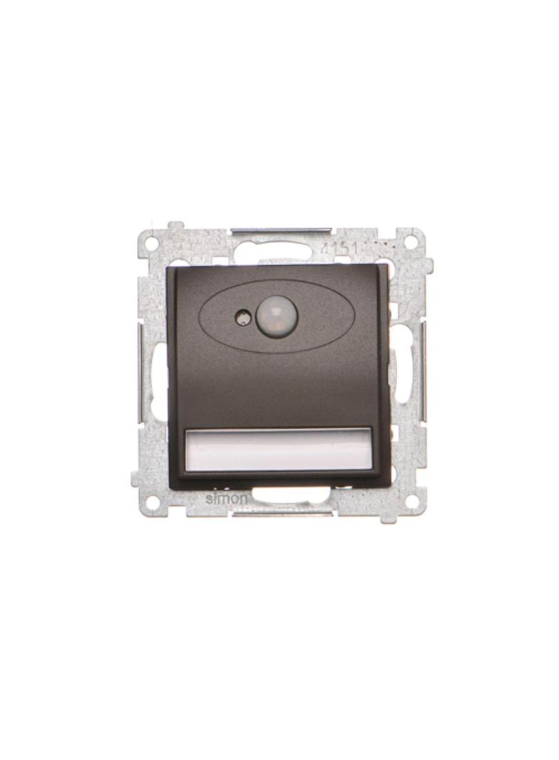 Simon 54 Oprawa oświetleniowa LED z czujnikiem ruchu 230V AC 1.4 W białe neutralne 4000 K brąz mat