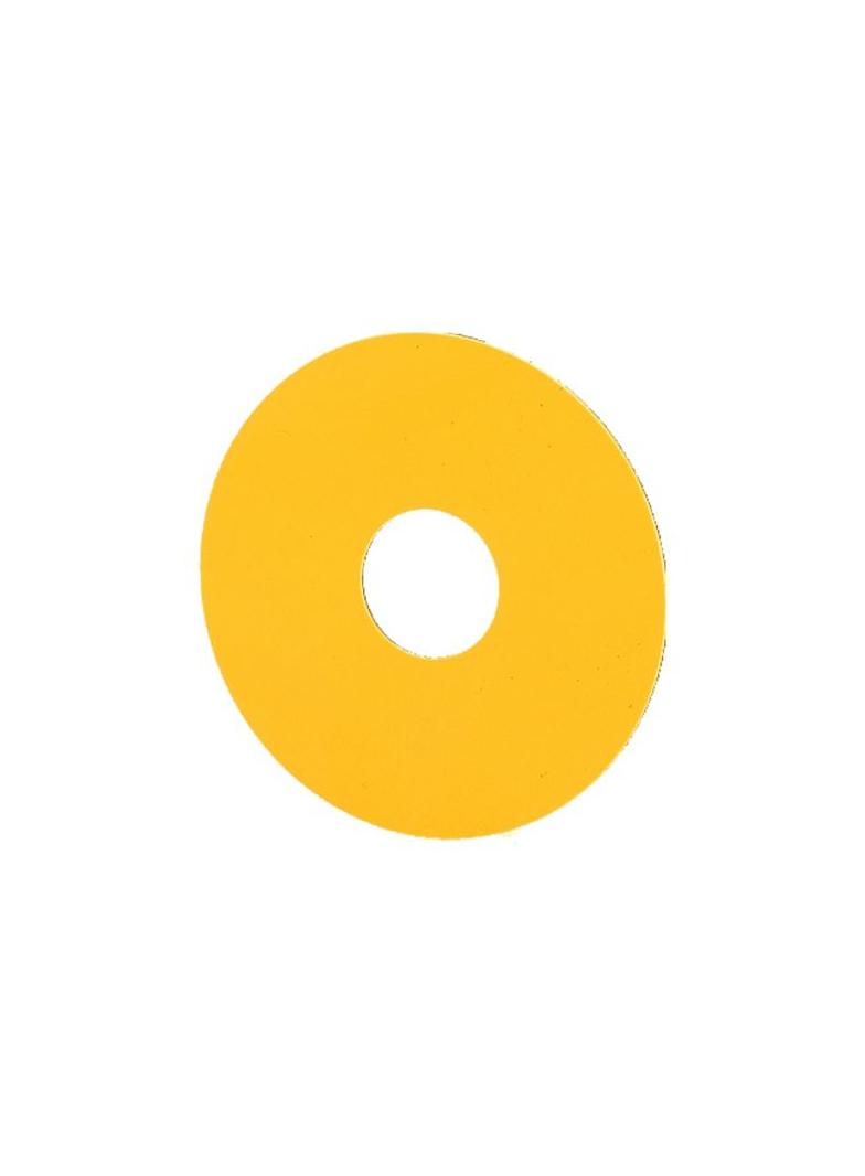 SR-GE TABLICZKA OPISOWA NOT-AUS BEZ OPISU,ŻÓŁTA