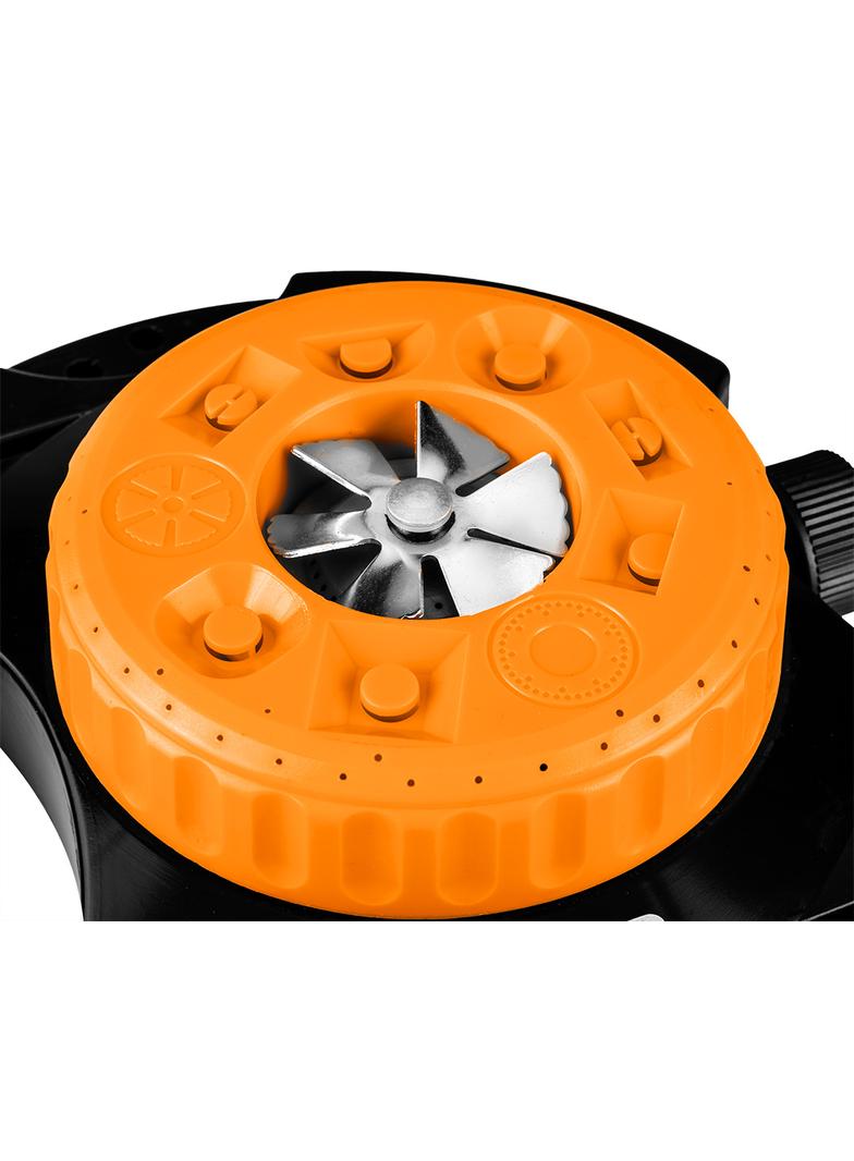 Zraszacz ogrodowy, 9 funkcyjny, ze szpilkami do montażu