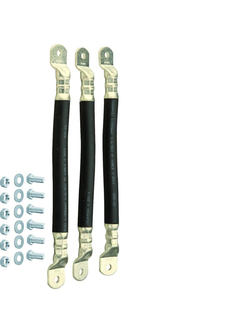 univers Łącznik szyn zbiorczych 40x10mm 3-pol. 185mm UM05S1 HAGER