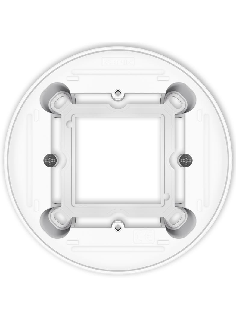 Puszka natynkowa pojedyncza okrągła ICON i MINI biały