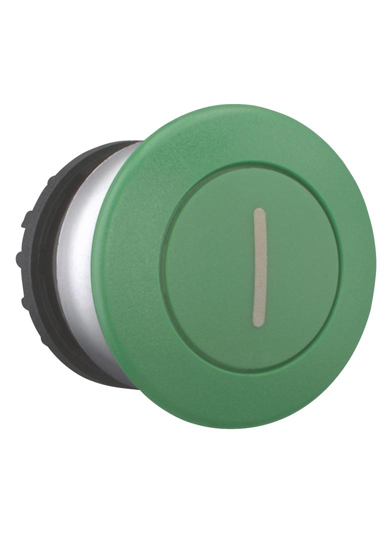 M22-DP-G-X1 Przycisk grzybkowy zielony z samopowrotem z opisem 216722 EATON
