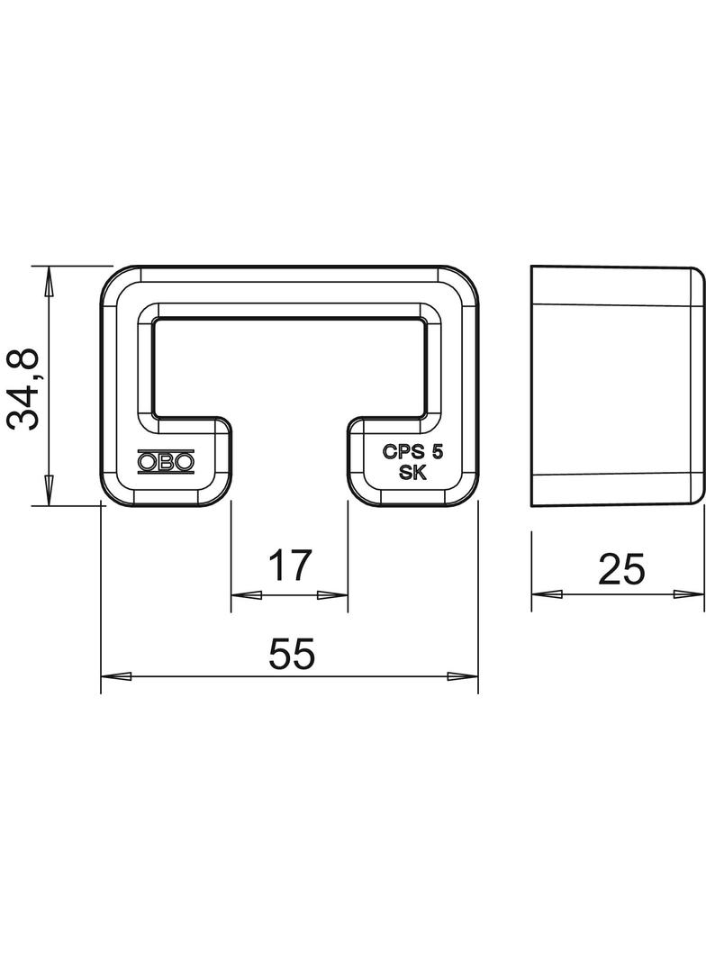 CPS 5 SK OR SP, Nasadka ochronna CPS 5 SK