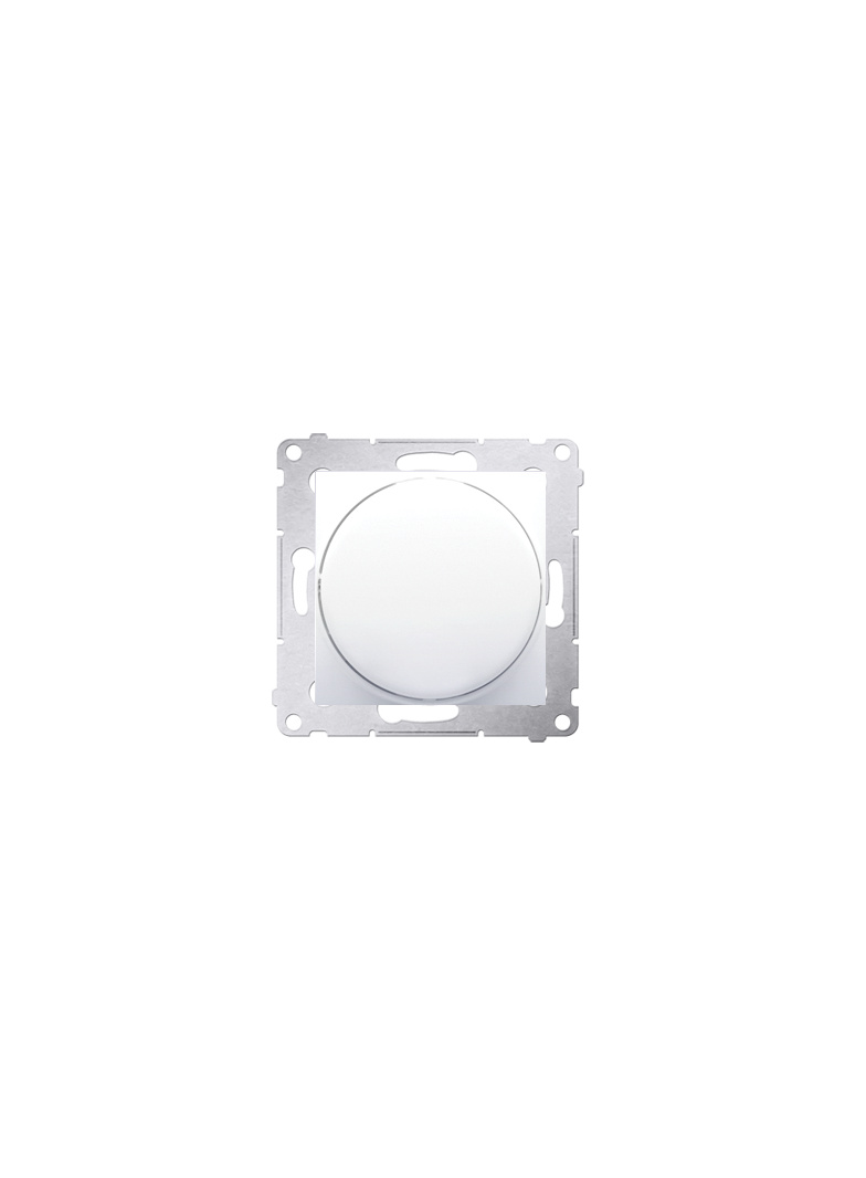 Simon 54 Ściemniacz obrotowy do LED ściemnialnych 230 V 2–250 W biały. Maksymalna ilość zródeł LED - 10 szt. DS9L.01/11 KONTAKT