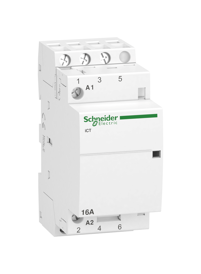 Stycznik modułowy Acti9 iCT50-16-30-230 16A 3NO 50Hz 220/240 VAC A9C22813 Schneider