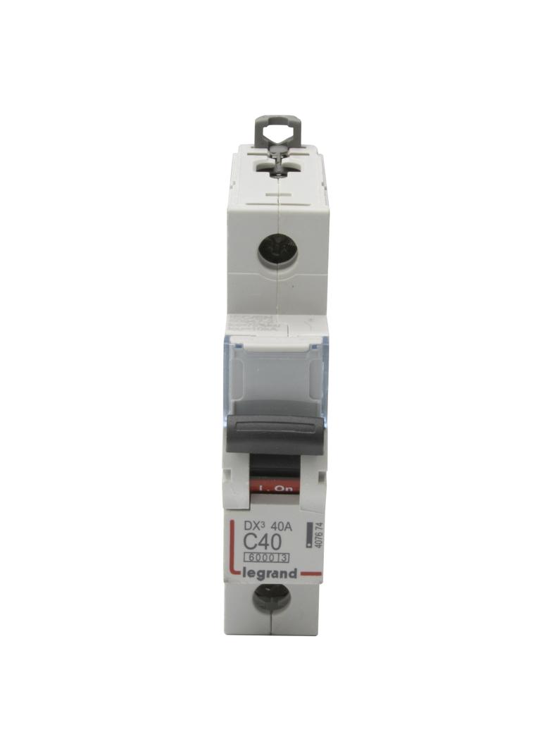 Wyłącznik Nadprądowy S 301 1P C40A 6kA DX3 407674 LEGRAND