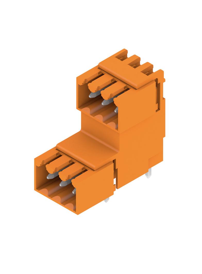 SLD 3.50V/06/90G 3.2SN OR BX Wtyki PCB (złącza płyty), 3.50 mm, Liczba biegunów: 6, kąt odejścia: 90° /50szt./ 1890600000 WEIDMÜLLER