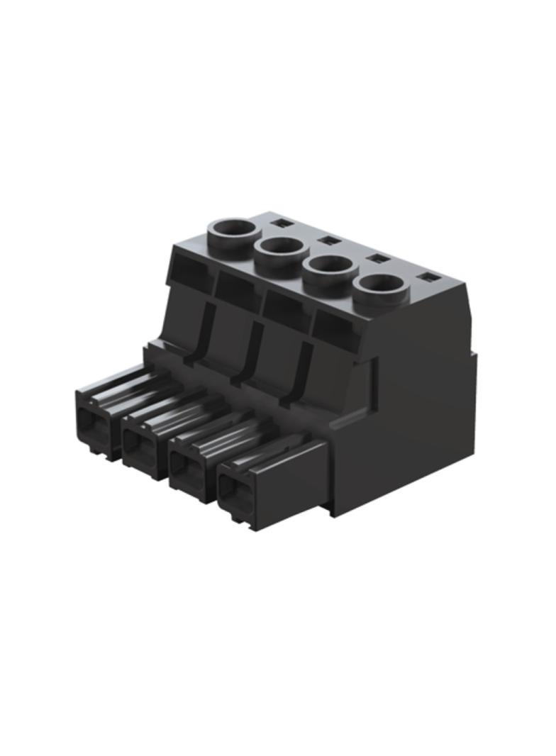BUZ 10.16HP/07/180 AG BK BX SO Złącze kablowe do płytek drukowanych /12szt./ WEIDMULLER