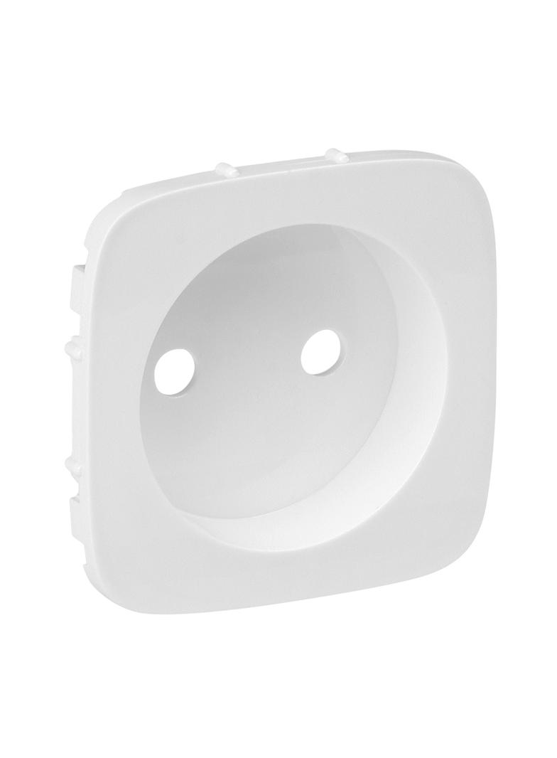 VALENA ALLURE - PLAKIETKA BIAŁA GNIAZDA POJEDYNCZEGO 2P, Legrand