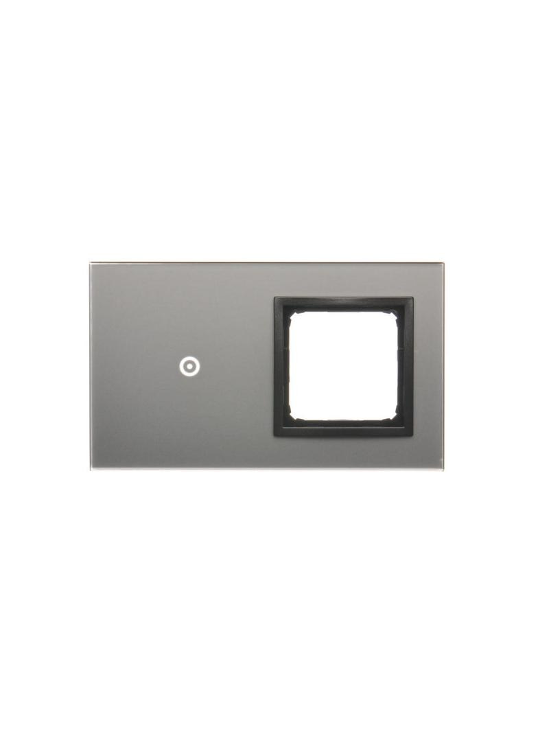 Simon 54 Touch Panel dotykowy S54 Touch 2 moduły 1 pole dotykowe + 1 otwór na osprzęt S54 burzowa chmura DSTR210/72 KONTAKT