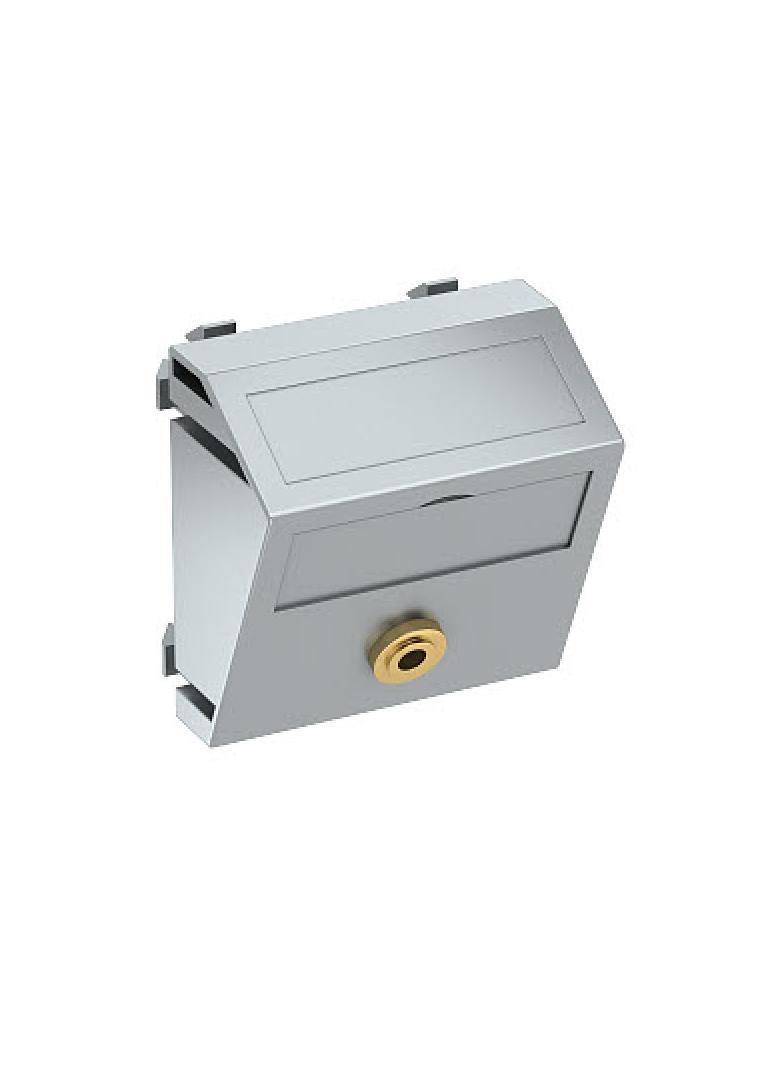 MTS-MK L AL1, Wspornik multimedia audio jack, 1xgn. z poł.lut.