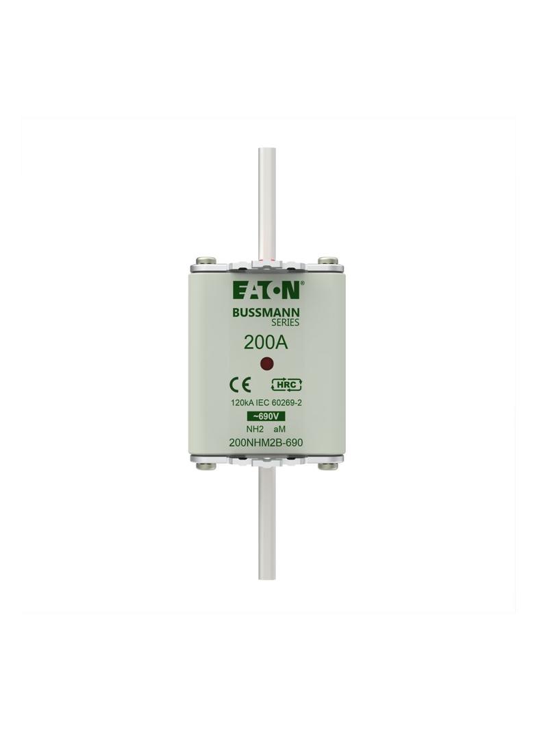 NH FUSE 200A 690V aM SIZE 2 Wkładka NH2 200A 690V AM podwójny wskaźnik 200NHM2B-690 EATON