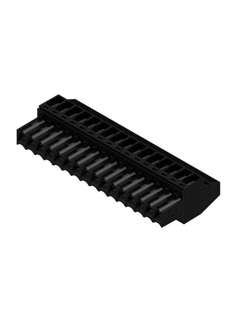 BL 3.50/16/90 SN BK BX Wtyk PCB (złącze wiązki), 3.50 mm, Liczba biegunów: 16, Przyłącze z jarzmem /30szt./ 1638920000 WEIDMÜLLER