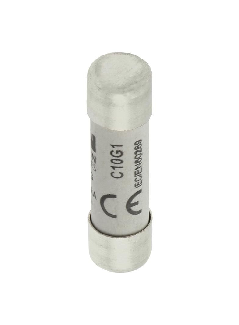 CYLINDRICAL FUSE 10 x 38 1A GG 500V AC Wkładka cylindryczna 10 x 38mm 1A GG 500V AC C10G1 EATON