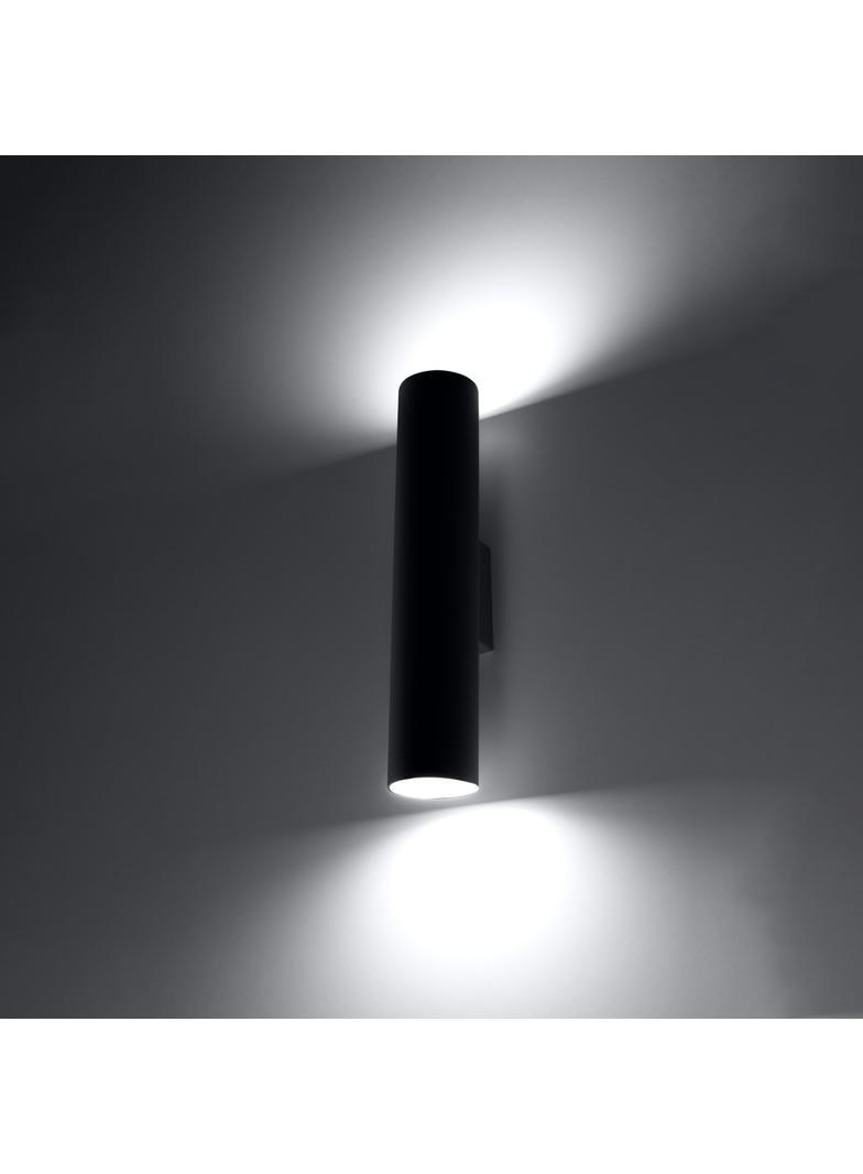 Sollux Kinkiet LAGOS 2 czarny SL.0330