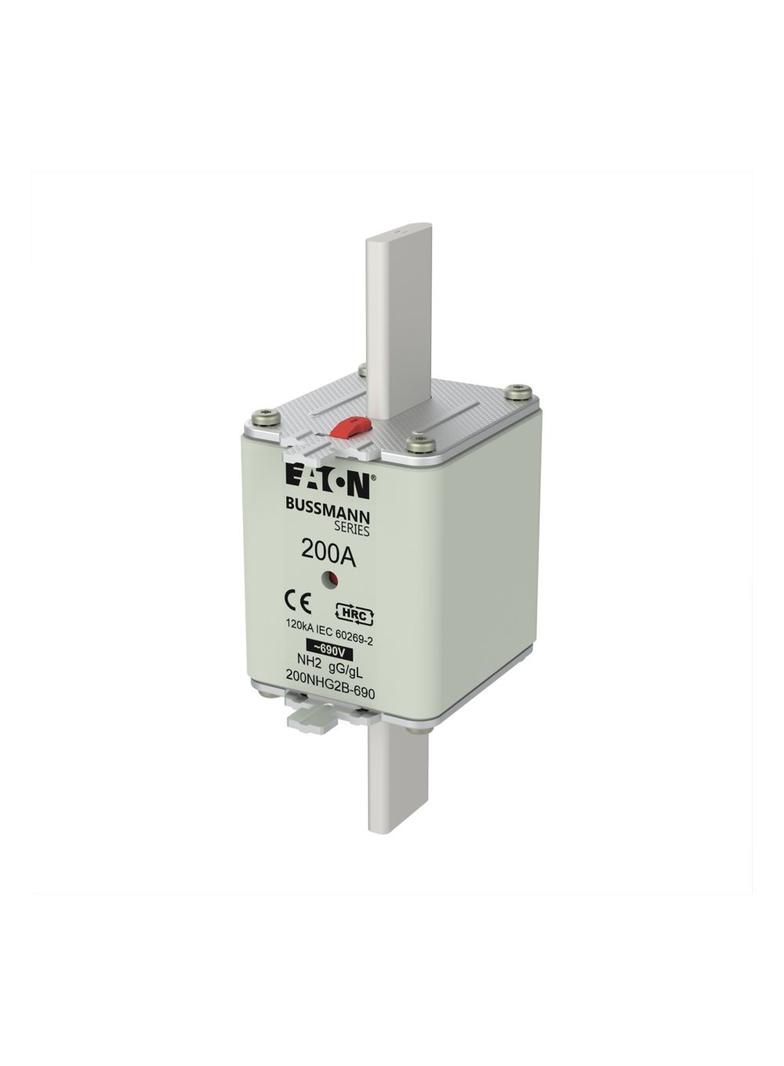 NH FUSE 200AMP 690V gG SIZE 2 Wkładka NH2 200A 690V GL/GG podwójny wskaźnik 200NHG2B-690 EATON