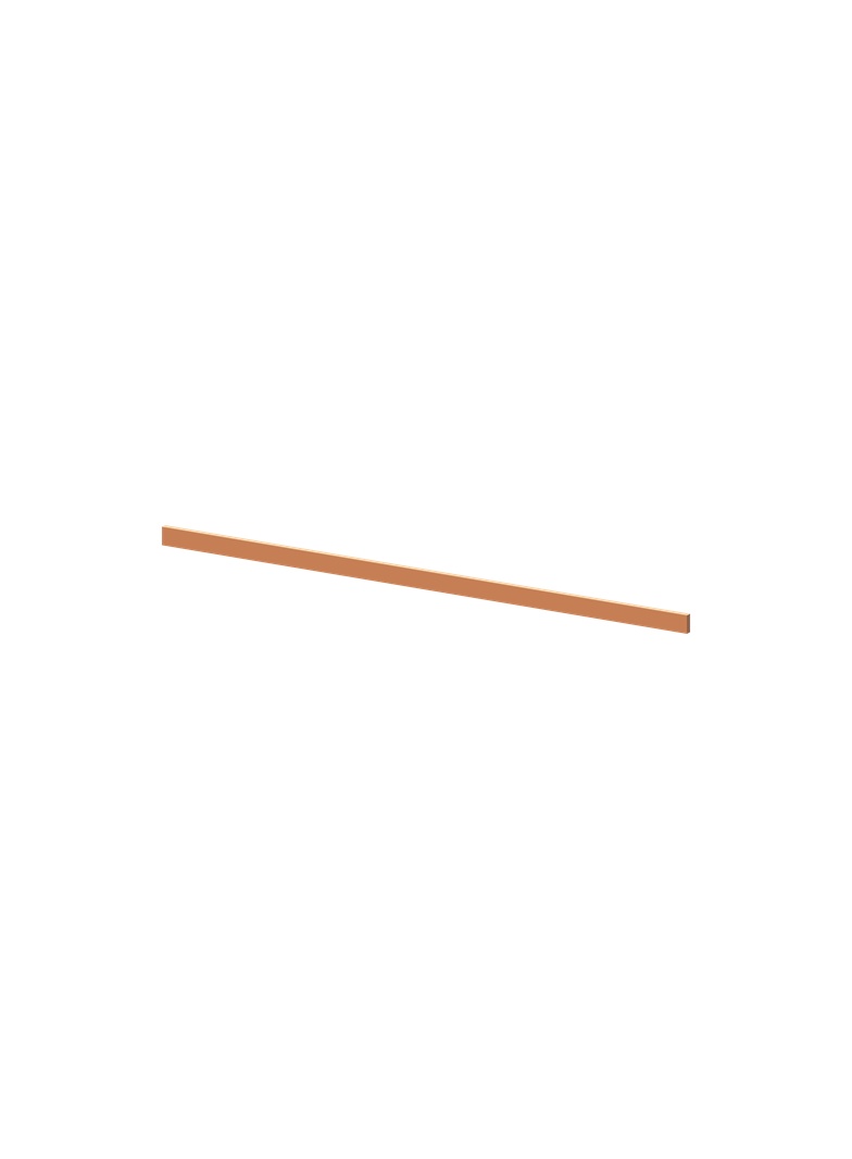 ZX2079 Szyna Cu 30x10mm, L:945mm