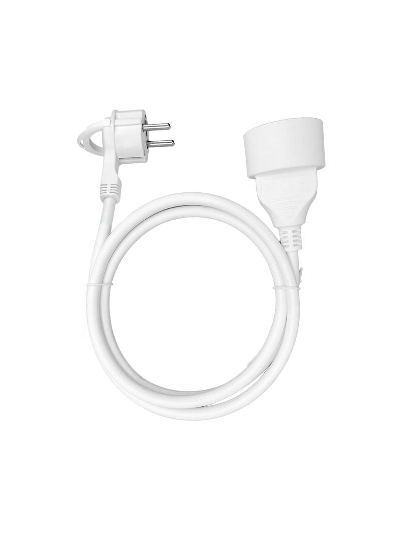 Przedłużacz domowy jednogniazdowy 1x2P+Z 3m,kabel PVC H05VV-F 3x1,5mm2 230VAC/16A OR-AE-13194/3M ORN