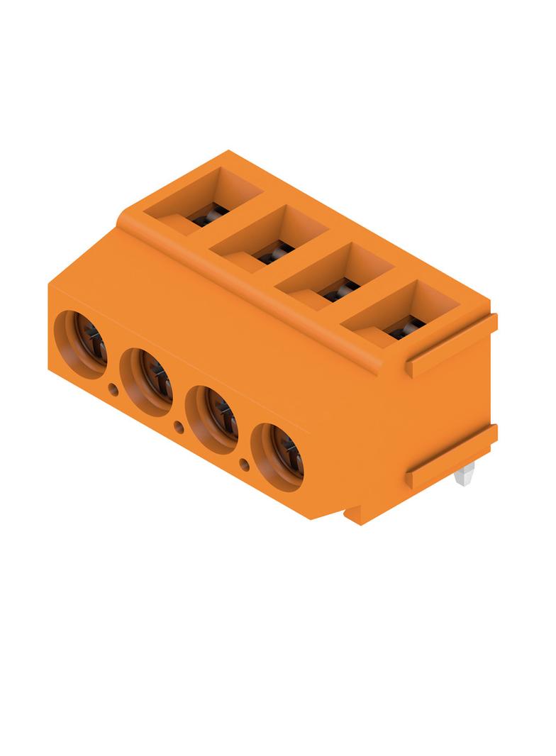 LM 5.00/04/180 3.5SN OR BX Listwa zaciskowa do płytek drukowanych /50szt./ WEIDMULLER