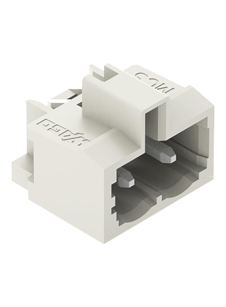 MCS-MIDI Classic wtyk 2-bieg. j-szary raster 5 mm