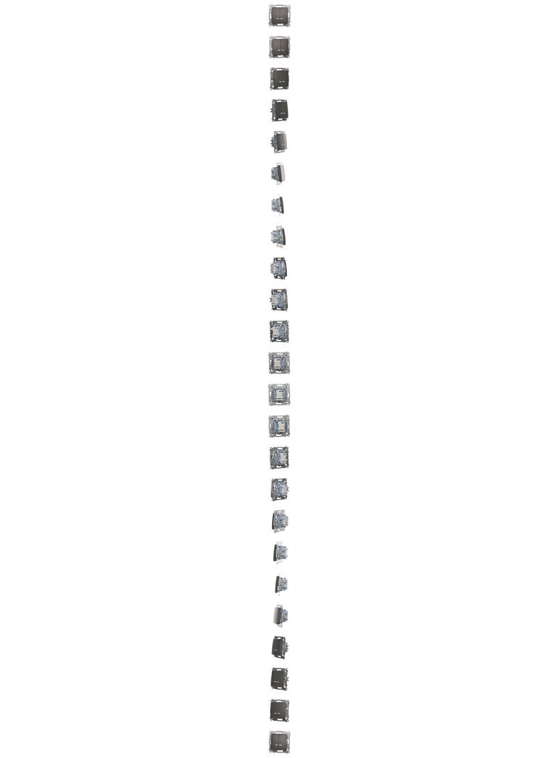 Simon 54 Łącznik świecznikowy z podświetleniem LED i do wersji IP44 10A 250V szybkozłączka brąz mat *Posiada wkładkę DU1W DW5BL.01/46 KONTAKT