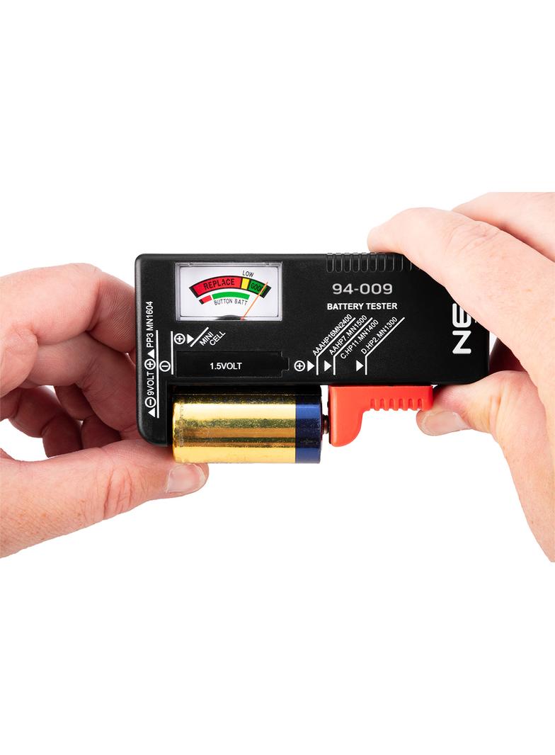 Tester baterii i akumulatorków