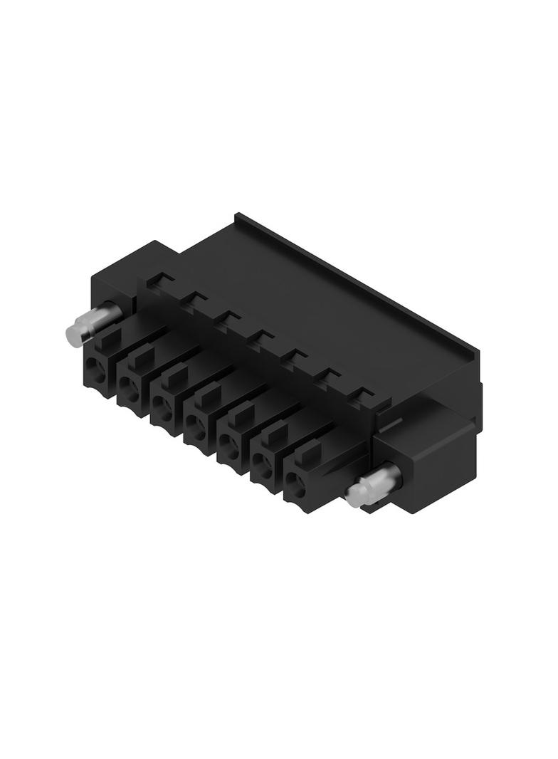 BCZ 3.81/07/270F SN BK BX Wtyk PCB (złącze wiązki), 3.81 mm, Liczba biegunów: 7, Przyłącze z jarzmem /50szt./ 1940670000 WEIDMÜLLER