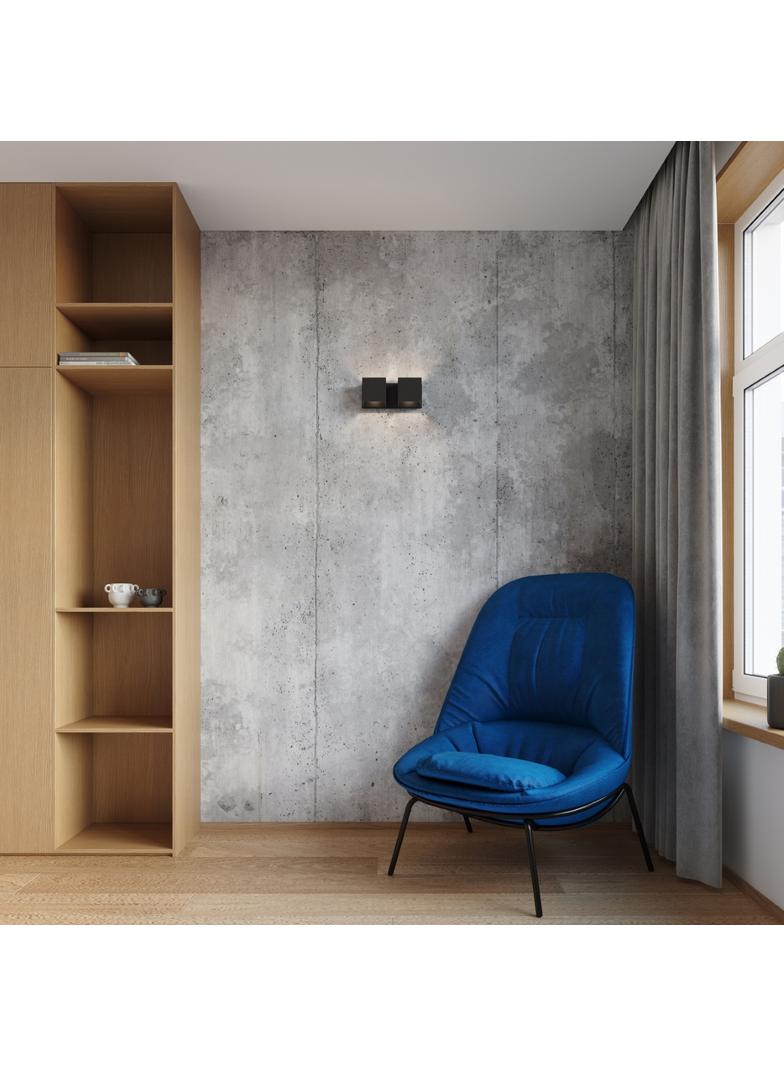 Sollux Kinkiet QUAD 2 czarny SL.0657