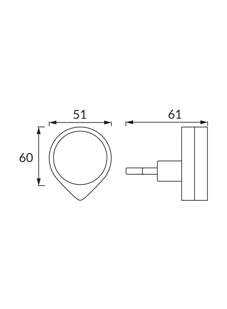 Lampka wtykowa LED ELA LED 0,4W