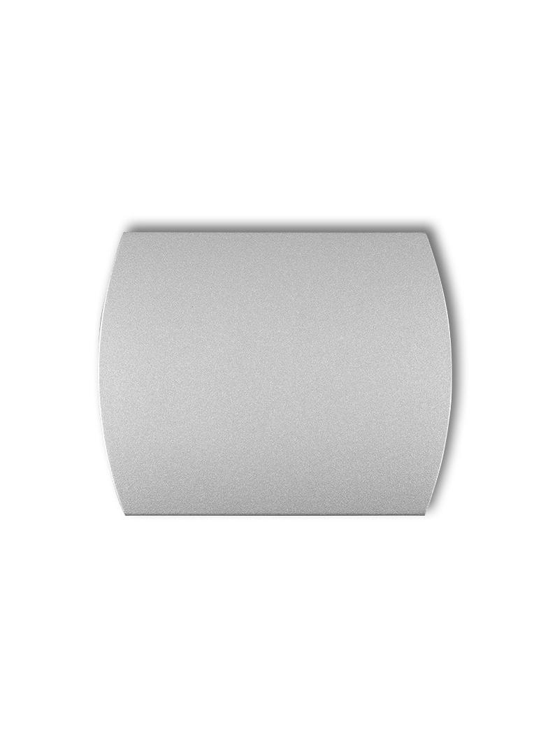 Zaślepka do ramki serii TREND i LOGO srebrny metalik