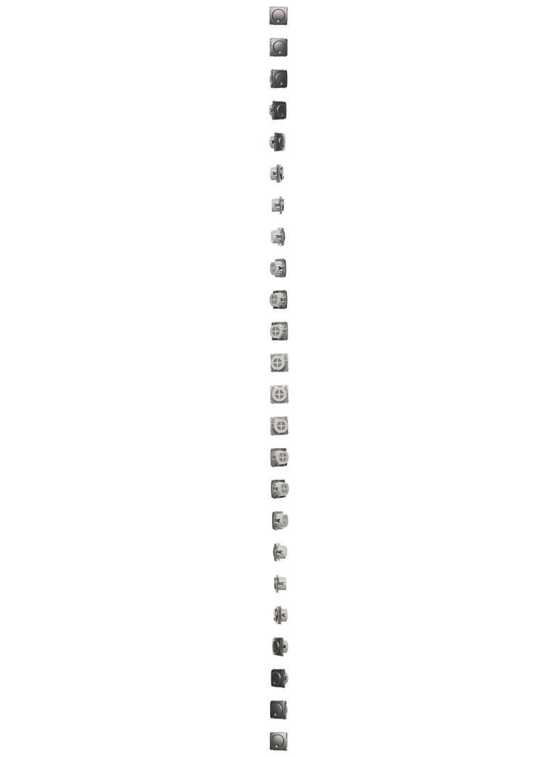 Simon Basic Ściemniacz naciskowo-obrotowy 20–500 W 230V stal inox BMS9T.01/21 KONTAKT