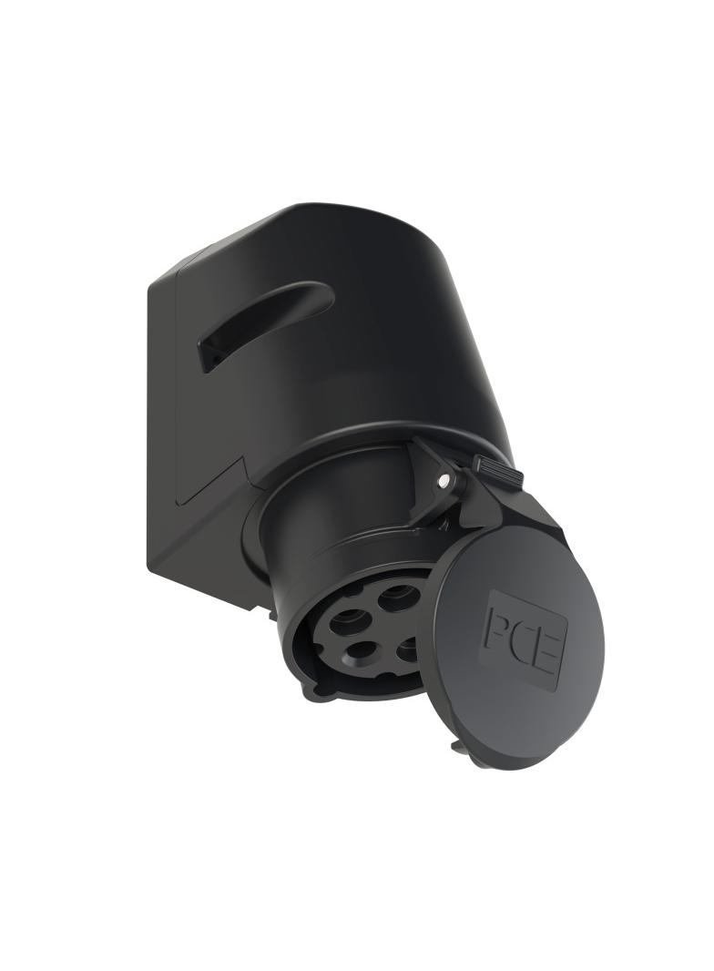 GNIAZDO STAŁE 16A 3P+Z+N 400V 50/60Hz 6h IP44, SERIA MIDNIGHT 115-6x PCE