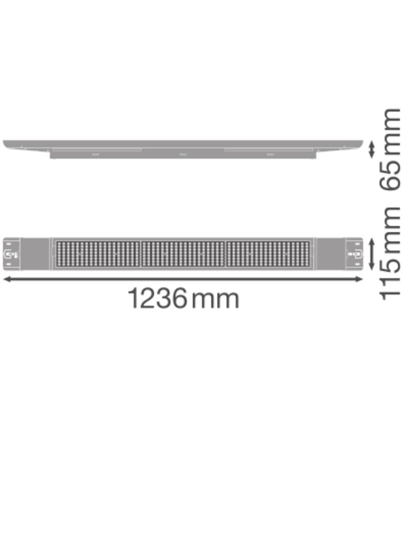 Oprawa LOW BAY FLEX 1200 DALI P 73W 840 W