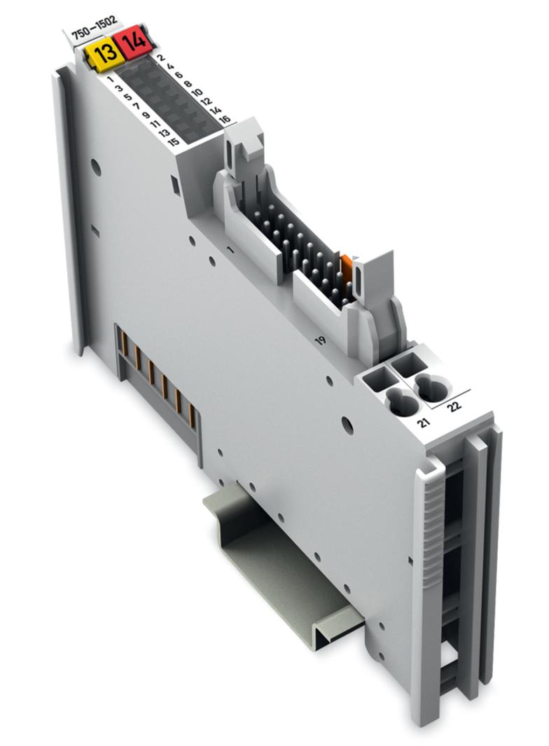 moduł 8DI/8DO 24V DC 0,5A ze złączem do przewodu taśmowego