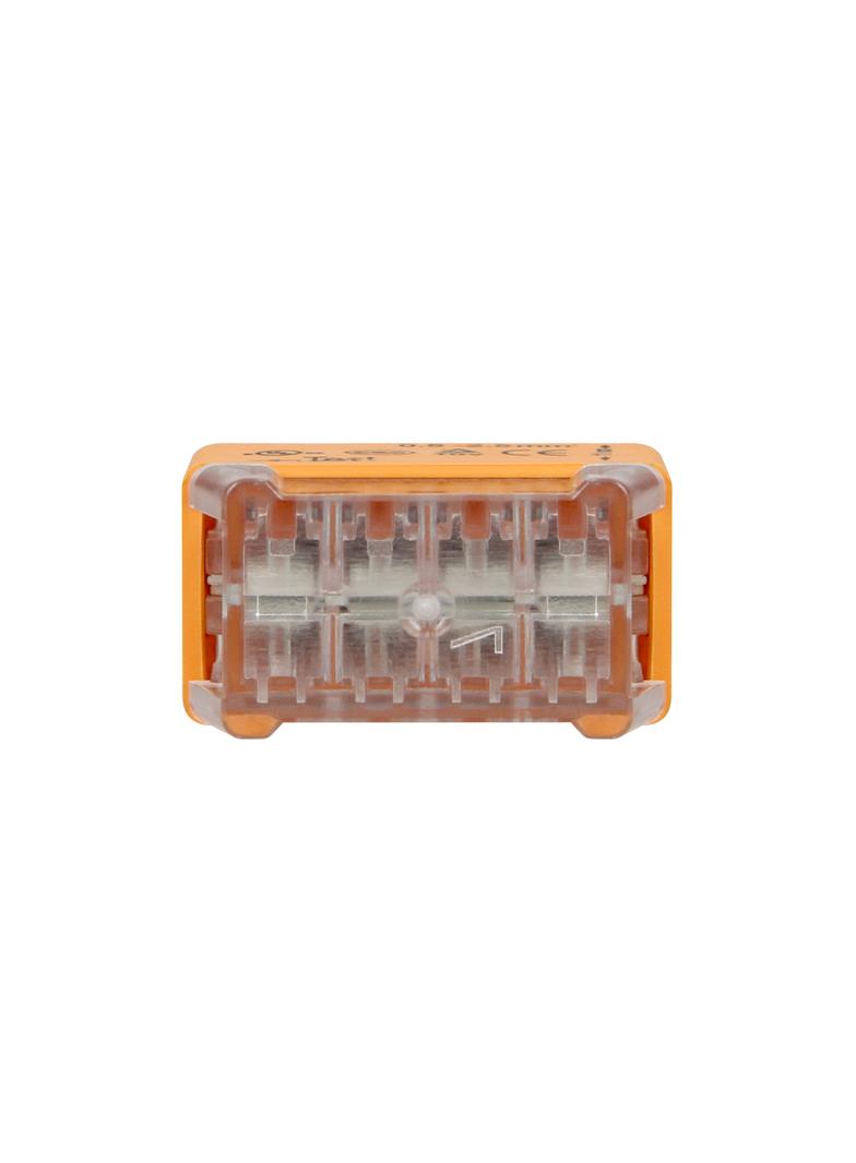Złączka instalacyjna wciskana 8-przewodowa; na drut 0,75-2,5mm2; IEC 300V/24A; Blister 8 szt. OR-SZ-