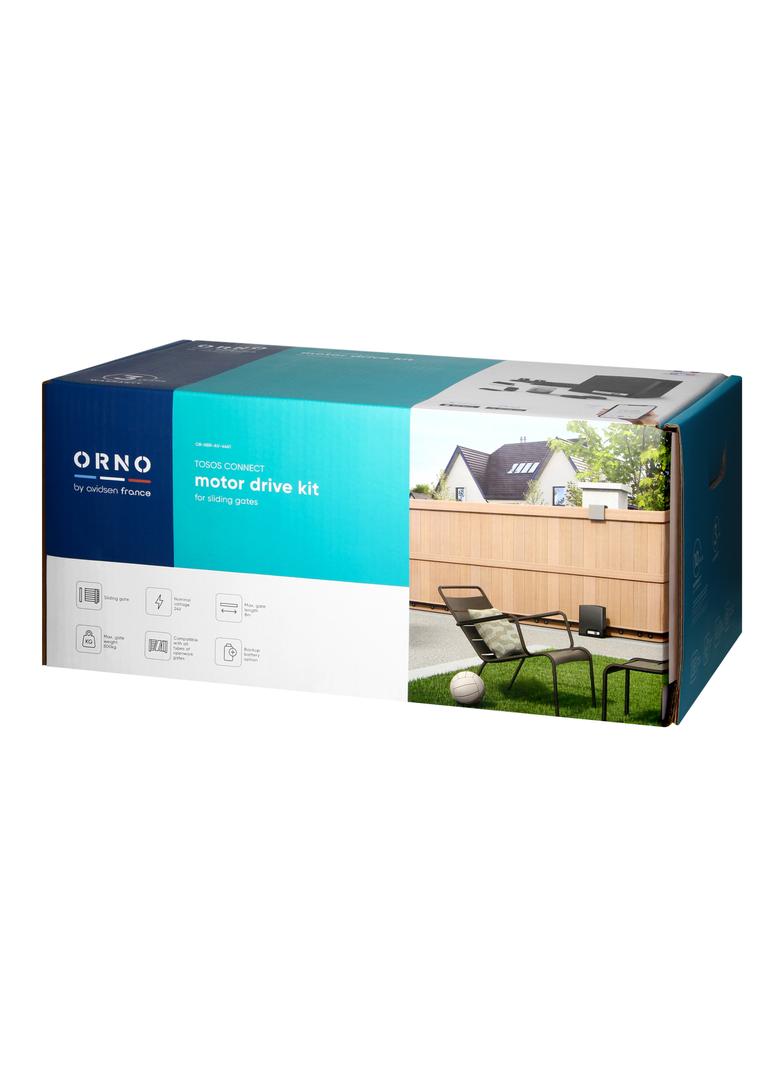Napęd do bramy przesuwnej ORNO by avidsen  TOSOS Connect, Wi-Fi, 500kg