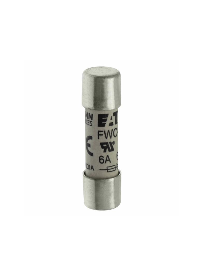 6AMP 600V AC UL FERRULE 10x38MM FUSE Wkładka szybka 6A AC 600V 10x38 mm aR UL FWC-6A10F EATON