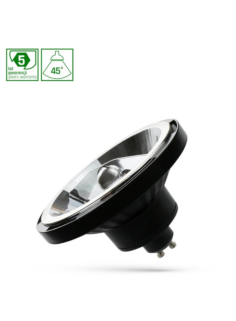 LED AR111 GU10 230V 12W SMD 45st NW BLACK SPECTRUM