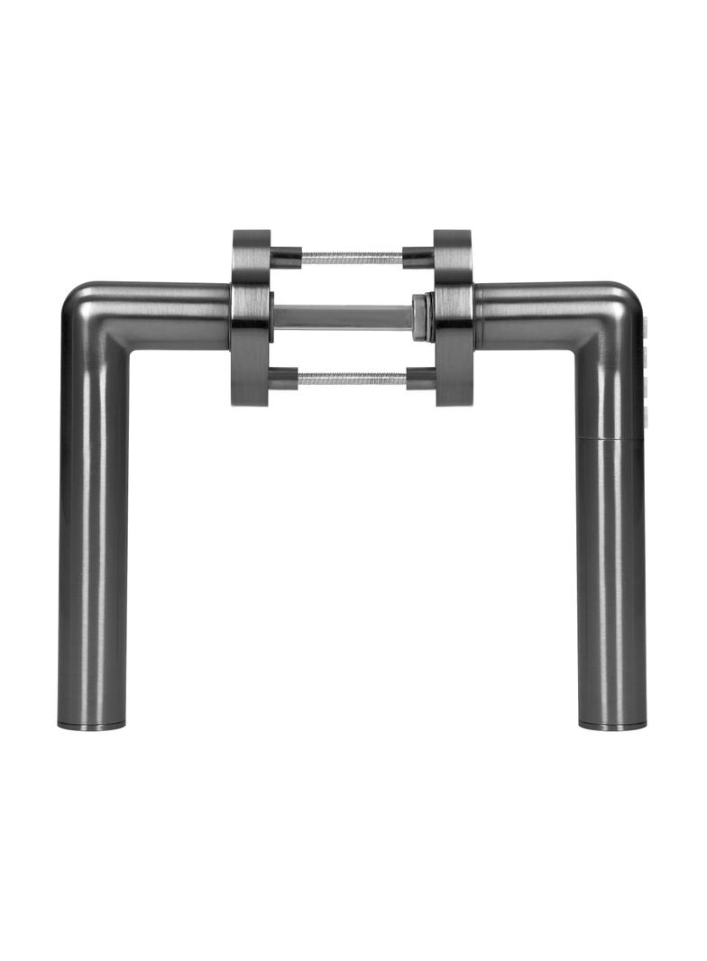 Klamka z zamkiem szyfrowym IP20 , Otwieranie na PIN i Bluetooth, czarny