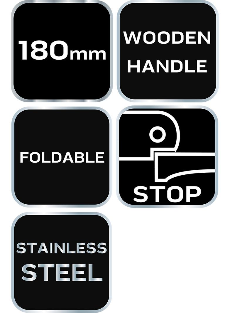 Nóż monterski, drewniane okładki