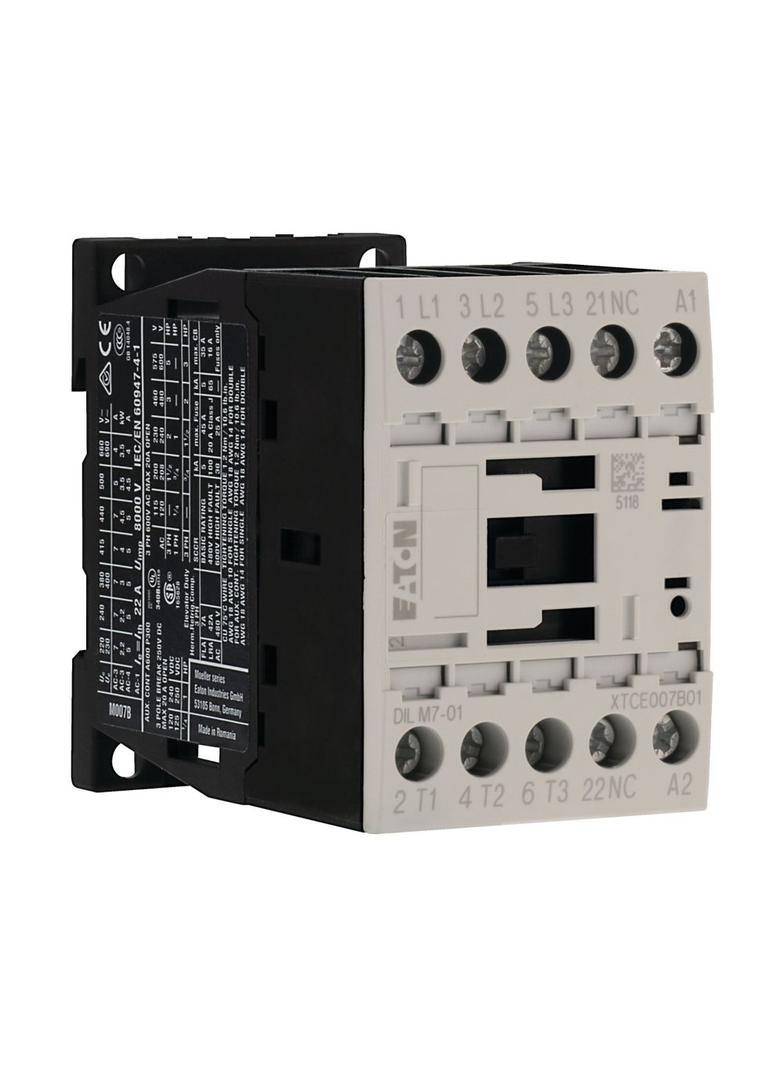 DILM7-01(110V50HZ,120V60HZ) Stycznik mocy 7A [AC-3] 0Z 1R 276582 EATON