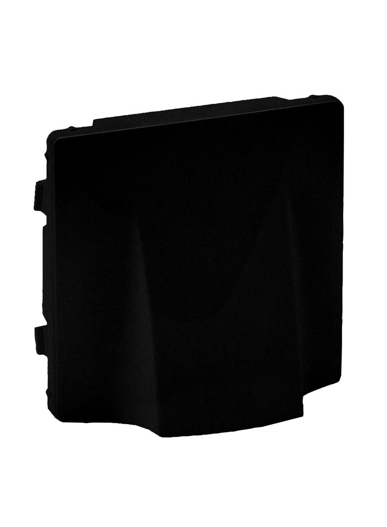 VALENA LIFE - PLAKIETKA DLA WYJŚCIA KABLOWEGO - CZARNA