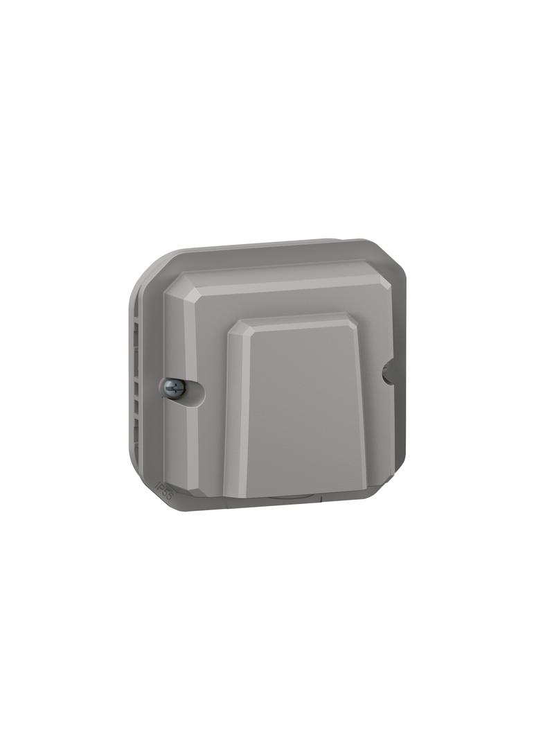 NOWE PLEXO - WYJŚCIE KABLOWE Z UCHWYTEM MECHANIZM 16A-230V~ SZARE