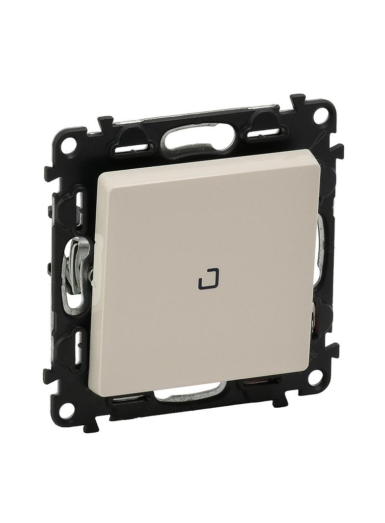 VALENA LIFE PRZYCISK PRZEŁĄCZY NO/NC PODŚWIETLANY KREMOWY 6 A - 250 V~, Legrand
