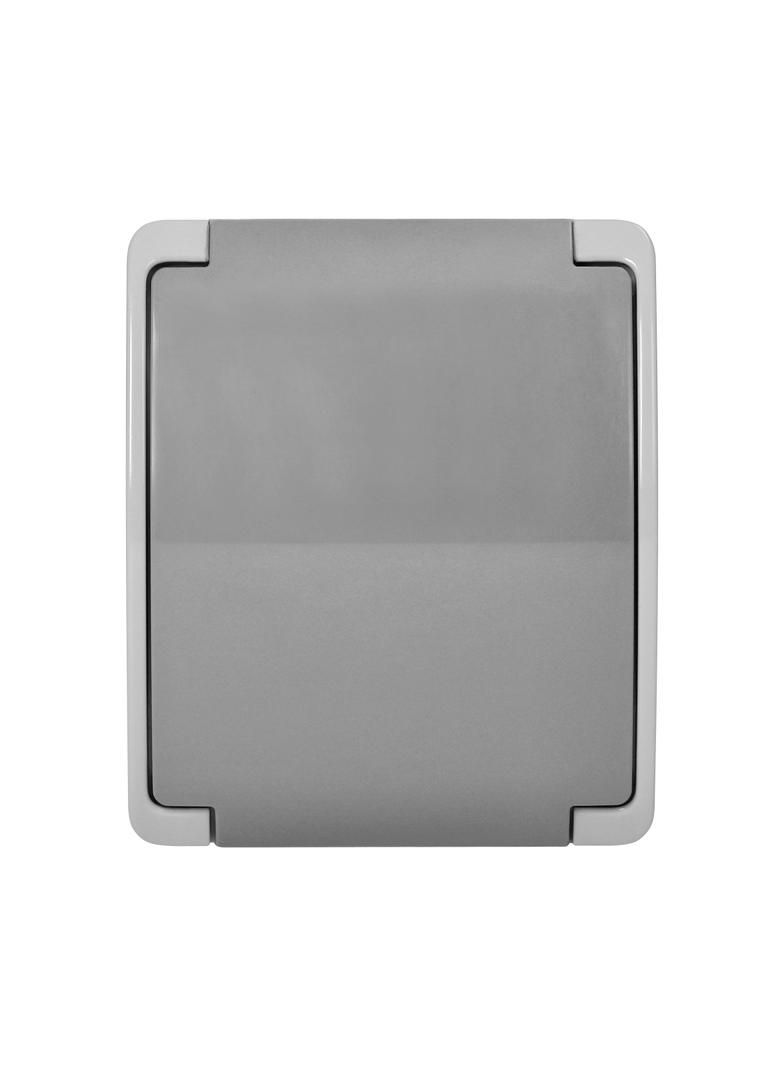 Gniazdo pojedyncze 2P+Z Schuko AQUATIC IP44 szary-grafit OR-OE-7105(GS)/GR ORNO