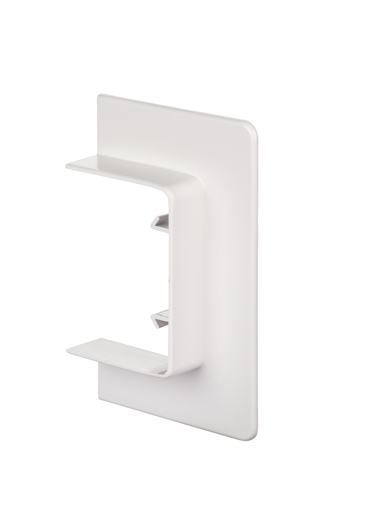 Optiline 45 - ramka ściana/sufit - 75 x 55 mm - PC/ABS - biel polarna